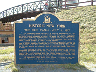 SIGN COMMEMORATING BEGINNING